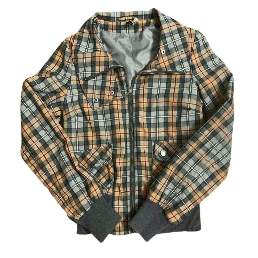 NWOT H&M Plaid Jacket Size 4